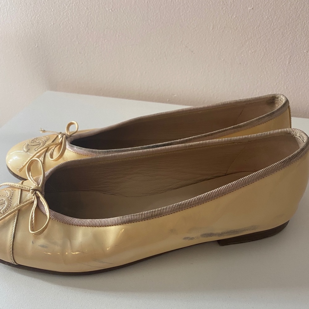 Vintage Chanel ballet flats size 38.5 - Picture 7 of 7